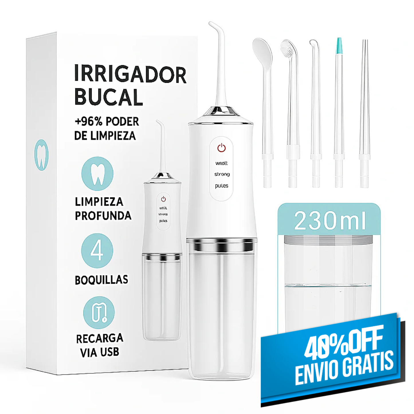 Irrigador Bucal