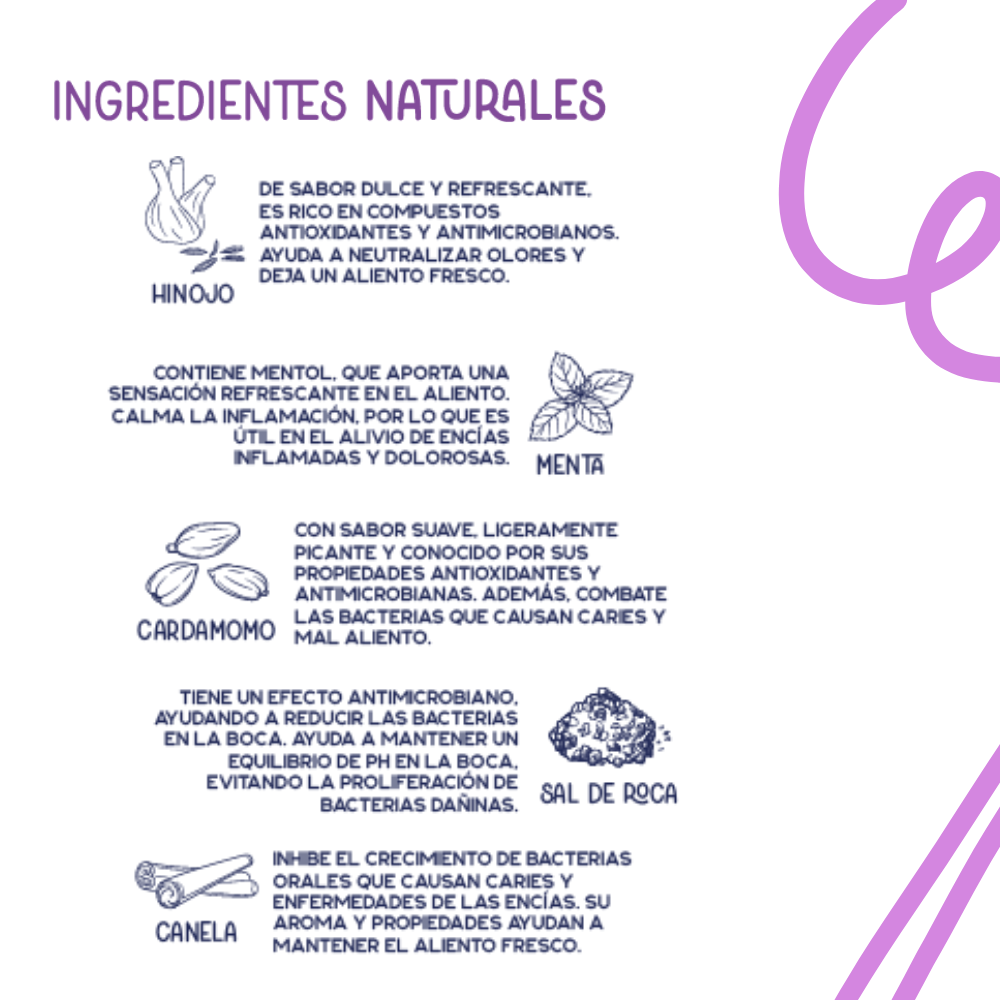 Pasta Dental Encías Sanas Hinojo y Menta en gel 100gr