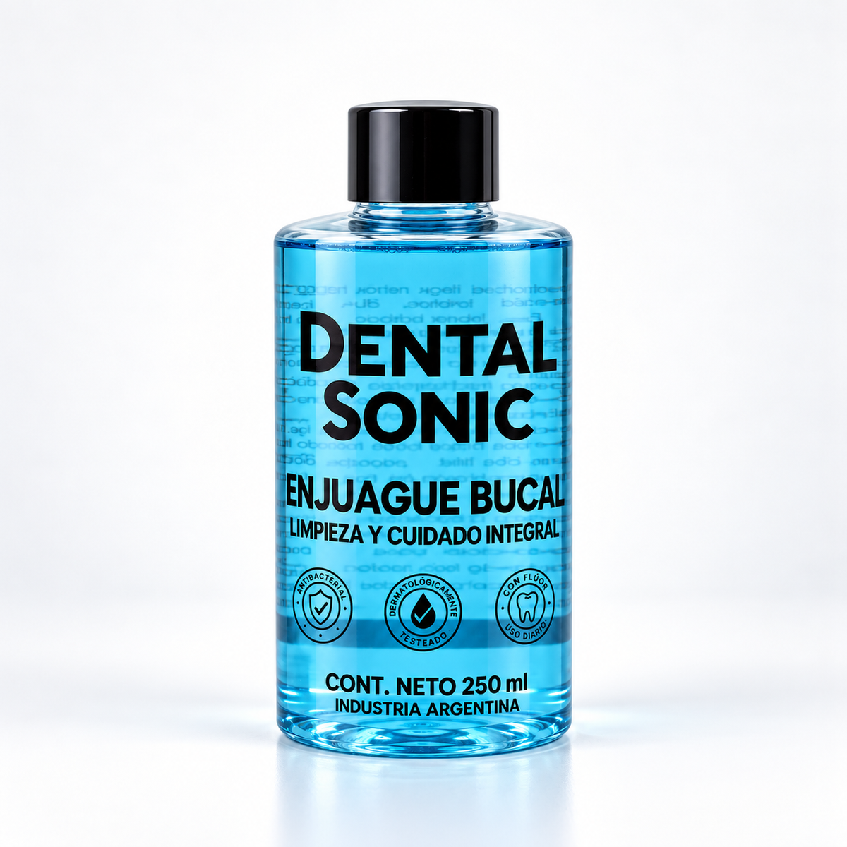 Enjuague bucal Dental Sonic 250ml, vista frontal