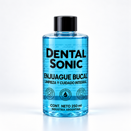 Enjuague bucal Dental Sonic 250ml, vista frontal